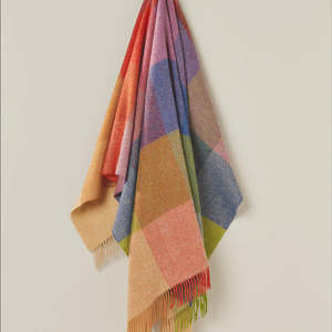 Harland Sunset NZ Wool Throw