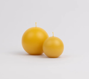 Candles Incense Diffusers: Beeswax Orb Candle