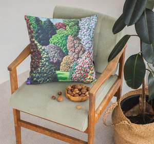 Cushions Blankets Throws: Karl Maughan - Forest Hill Cushion Cover