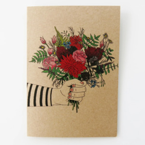 Art Stationary: Flower Bunch gift card