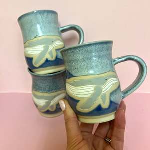 Ceramics: Hoff The Grid Goods |  Whale Mugs