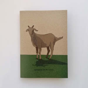 Cards Stationary: Greeting card - G.O.A.T (Greatest Of All Time)