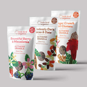 Grawnola: Activated Granola Tasting Pack (3 Bags)