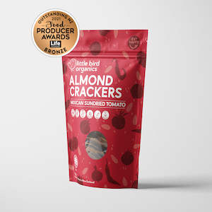 Little Bird Range No Ps: Almond Crackers - Mexican Sundried Tomato