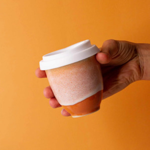 Lbo Sale 1: Pottery for the Planet Desert Ochre Ceramic Travel Cup 8oz