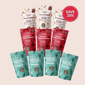 Activated Crackers — Mixed 10 Pack