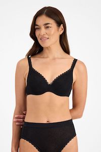 Berlei YWLF Barely There Lace Bra  (Black)