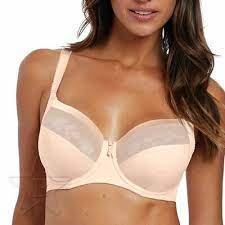 Bras: Fantasie Illusion Bra -  Natural Beige , White