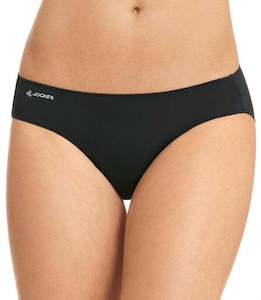 Briefs: Jockey Woman NPLP Tactel Bikini Brief (Black,Nude, White)