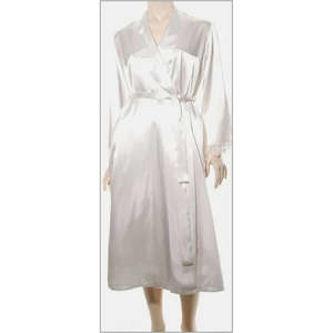 Essence Long Shawl Collar Robe 664RS (Cream)