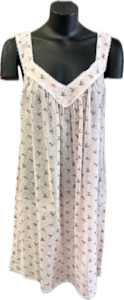 Nighties: Alice & Lily AL/ND540 Swiss Dot Nightie Rose (Pink)