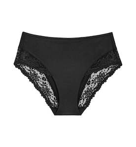 Triumph: Triumph Ladyform Soft Maxi Brief (Black) (Nude)