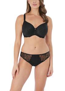 D H Cup: Fantasie Ana Uw Moulded Spacer Bra FL6701  (Black) (White)