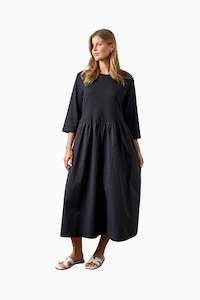 Clothing: BOHO BELTRAN DRESS (BLACK)