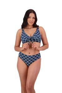 Bikini Bottom: Moontide Mid Rise Bikini Pant Elise ( Atlantic)