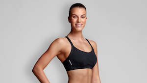 Funkita Hold Steady BIKINI Crop Top (Still Black)