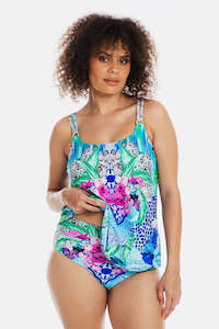Togs Granada Tankini A-Line Set (Blue)