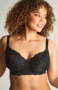 Lingerie: Panache Rocha Non Wired Bra (Black)