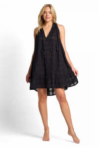 Sunseeker Textured Picnic Throw Over - Black