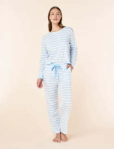 Papinelle Jada Organic Cotton PJ (Sky/White)