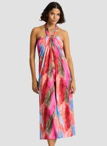 Sea Level Cabo Ring Cover Up Skirt (Pink)