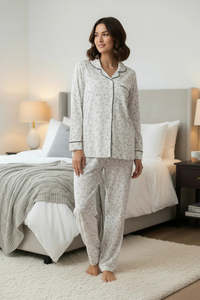 Givoni 7LP30N - Nadia Pyjama Set (Ivory)