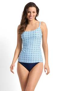 Sunseeker Classic Singlet Tankini Top (Ink)