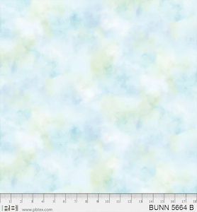 Products: Bunnies and Blooms 5664 Soft Blue