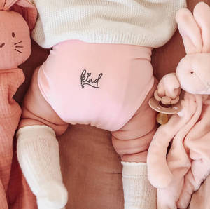 One Size Preflat Bamboo Cotton - Blossom - Little Butt Kind