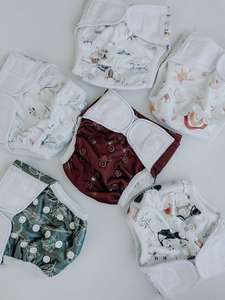 Products: Newborn Nappy Cover – “Mini” Cosy Cover – Little Butt Kind
