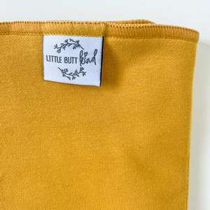 Booster Trifold Cotton - Mustard - Little Butt Kind