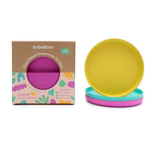 Bobo&Boo Plant Based Plate Set - Tropical