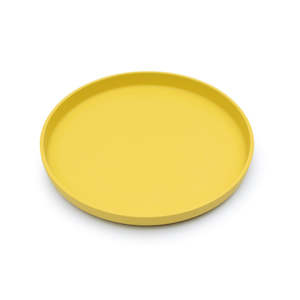 Bobo Amp Boo: Bobo&Boo Plant Based Plate - Yellow