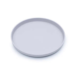 Bobo Amp Boo: Bobo&Boo Plant Based Plate - Grey