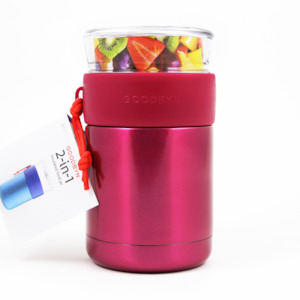 Goodbyn: Goodbyn Duo Food Jar - Pink