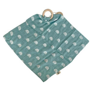O B Designs: OB Designs Security Blanket - Ocean Shell Print