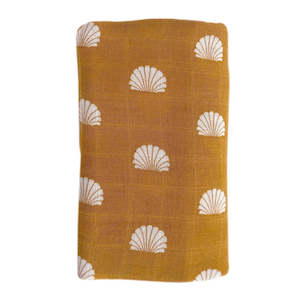 O B Designs: OB Designs Muslin - Ginger Shell Print