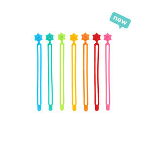 Lunch Punch Silicone Wrap Bands - Brights