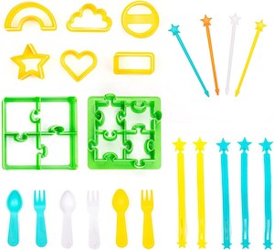 The Lunch Punch: Lunch Punch Sets - Puzzle Cutter & Bento Set