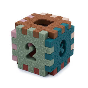 We Might Be Tiny: We Might Be Tiny - Cubie Brick Toy - Retro