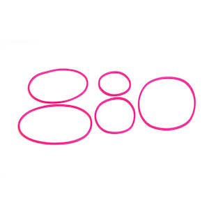 Go Green: Go Green Food Box Bands - Pink