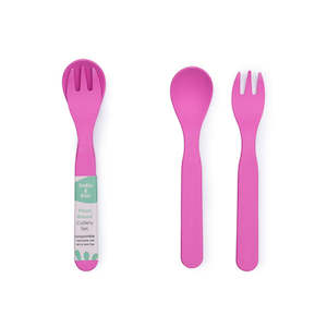 Bobo&Boo Plant Based Cutlery Set - Pink