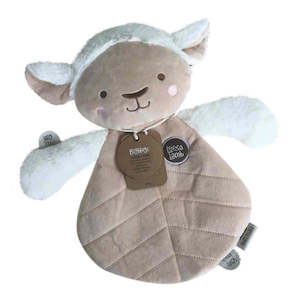 Ob Soft Toys: OB Designs Comforter - Leesa Lamb (White)