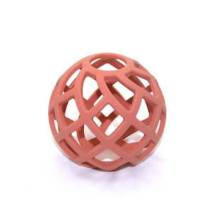 OB Designs Eco-Friendly Teether Ball - Blush