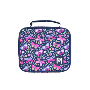 MontiiCo Insulated Lunch Bag (Medium) - Butterflies