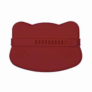 Wmbt Dinnerware: We Might Be Tiny - Cat Snackie - Rust