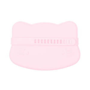 Wmbt Dinnerware: We Might Be Tiny - Cat Snackie - Powder Pink