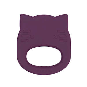 Wmbt Toys Bath: We Might Be Tiny - Cat Teether - Plum