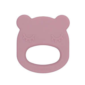Wmbt Toys Bath: We Might Be Tiny - Bear Teether - Dusty Rose