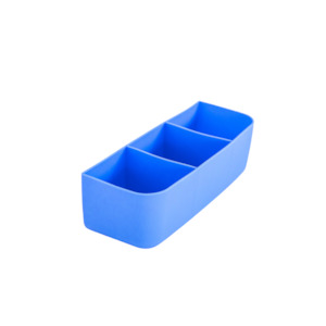 Montii Lunch Boxes: MontiiCo Feast Tray - Blueberry